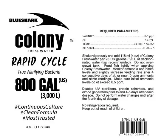 Colony Nitrifyin Bacteria FW 1 Gal